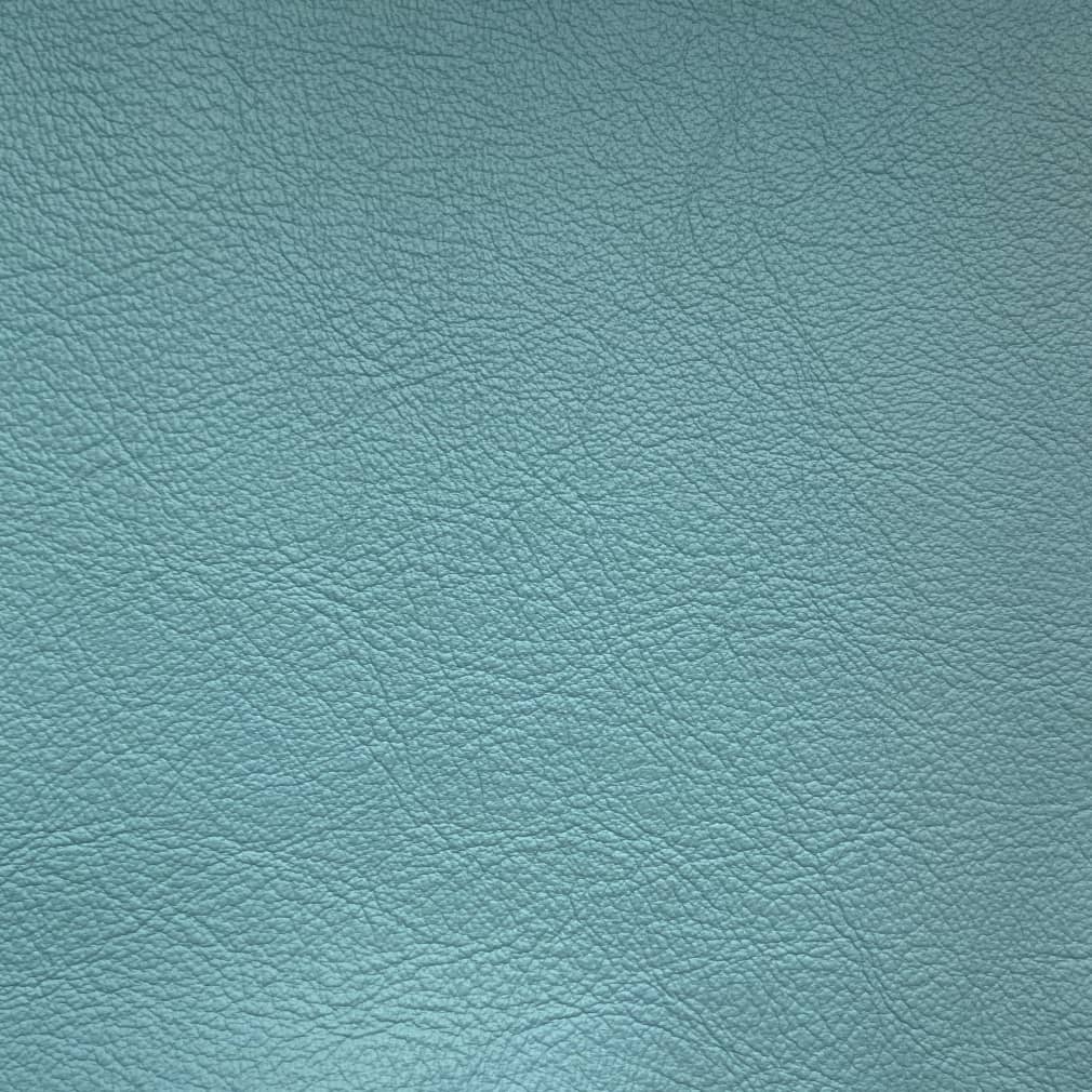 Milano Laguna Aqua & Teal Charlotte Fabrics Genuine Leather