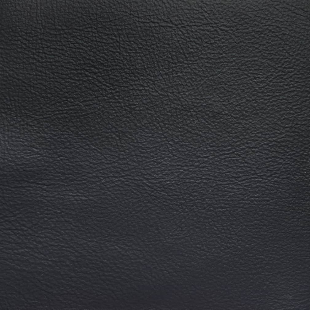 Milano Night Matte,Plain Black Charlotte Fabrics Genuine Leather