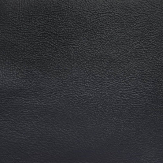 Milano Night Matte,Plain Black Charlotte Fabrics Genuine Leather
