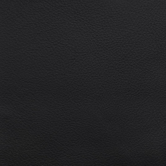 Milano Raven Matte,Plain Black Charlotte Fabrics Genuine Leather