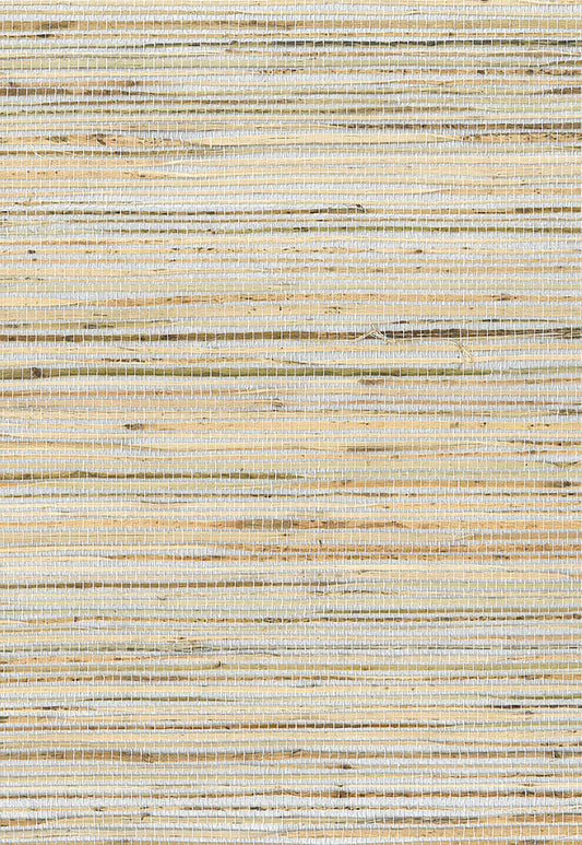 NA202 Seabrook Designs Natural Resource Wallpaper Jute Brown, Metallic Silver
