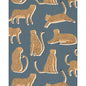 NESW112206-SCN LIONEL WP DENIM SCION Wallpaper