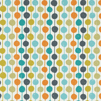 NFIK111122-SCN TAIMI WP SULPHUR/TANGERINE/KINGFISHER SCION Wallpaper