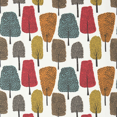 NFIK120356-SCN CEDAR TANGERINE/SULPHUR/CHILLI SCION DRAPERY