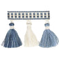 NINA-1 STOUT NINA TASSEL FRINGE 1 COBALT COBALT TRIMMING
