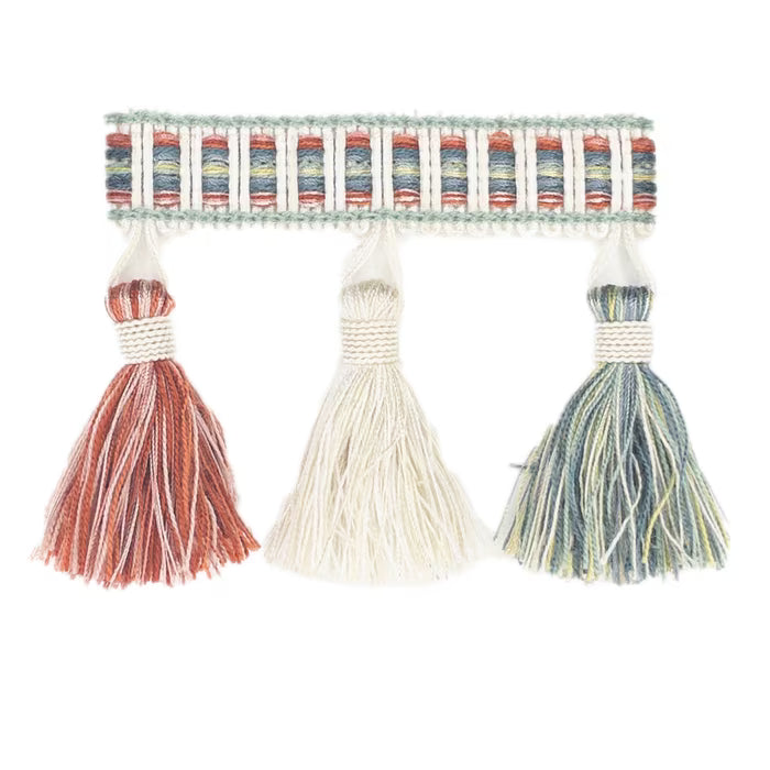 NINA-5 STOUT NINA TASSEL FRINGE 5 BERRY BERRY TRIMMING