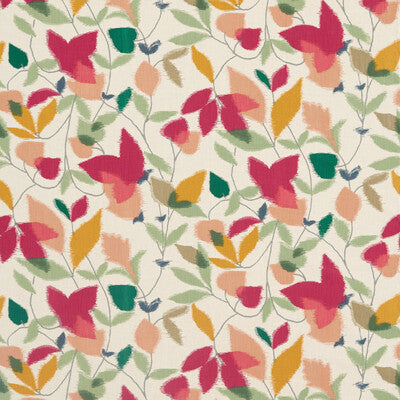 NJAP120750-SCN AKIRA BERRY/OCHRE/PISTACHIO SCION Fabrics Drapery Upholstery