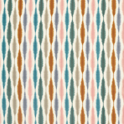 NJAP120756-SCN USUKO OLIVE/GINGER/TEAL SCION Fabrics Drapery Upholstery
