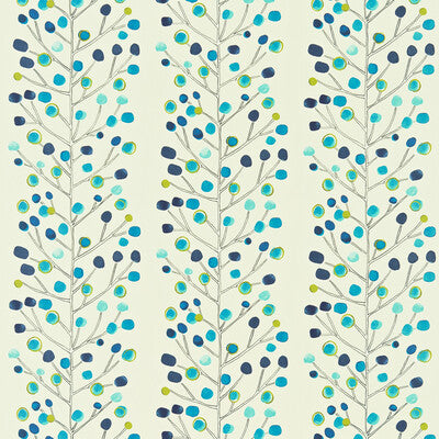 NMEL120049-SCN BERRY TREE PEACOCK/POWDER BLUE SCION DRAPERY