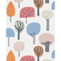 NNOU111526-SCN LIORA WATERMELON/TANGERINE/LAKE SCION Wallpaper