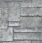 NW33808 NextWall NextWall Peel & Stick Wallpaper Fuselage Panel Charcoal