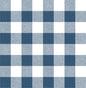 NW34502 NextWall NextWall Peel & Stick Wallpaper Picnic Plaid Navy & White
