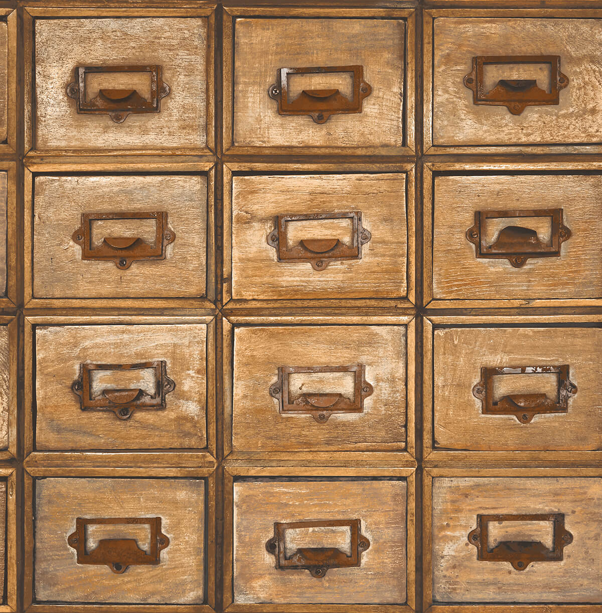 NW35505 NextWall NextWall Peel & Stick Wallpaper Library Card Catalog Tawny