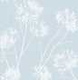 NW36012 NextWall NextWall Peel & Stick Wallpaper One O'Clocks Light Blue