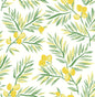 NW36703 NextWall NextWall Peel & Stick Wallpaper Lemon Branch Lemon & Sage