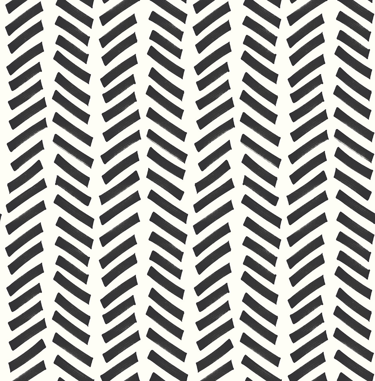 NW39700 NextWall NextWall Peel & Stick Wallpaper Mod Chevron Black