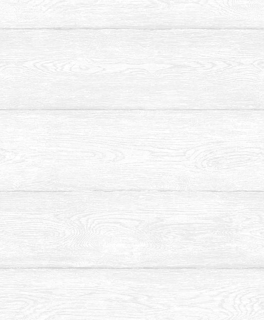 NW40700 NextWall NextWall Peel & Stick Wallpaper Woodgrain Pearl Grey