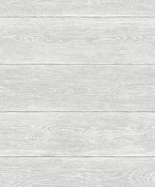 NW40708 NextWall NextWall Peel & Stick Wallpaper Woodgrain Harbor Grey