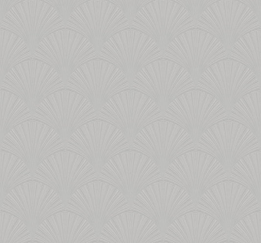 NW42908 NextWall NextWall Peel & Stick Wallpaper Arches Argos Grey