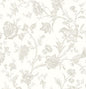 NW43405 NextWall NextWall Peel & Stick Wallpaper Jasmine Chinoiserie Harbor Mist
