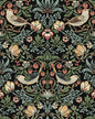 NW43700 NextWall NextWall Peel & Stick Wallpaper Aves Garden Ebony