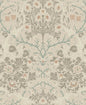 NW44506 NextWall NextWall Peel & Stick Wallpaper Victorian Garden Lunar Rock & Clay