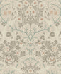 NW44506 NextWall NextWall Peel & Stick Wallpaper Victorian Garden Lunar Rock & Clay
