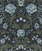 NW44602 NextWall NextWall Peel & Stick Wallpaper Honeysuckle Trail Blue & Sage