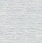 NW44708 NextWall NextWall Peel & Stick Wallpaper Cyrus Faux Grasscloth Dove Grey & Bluestone