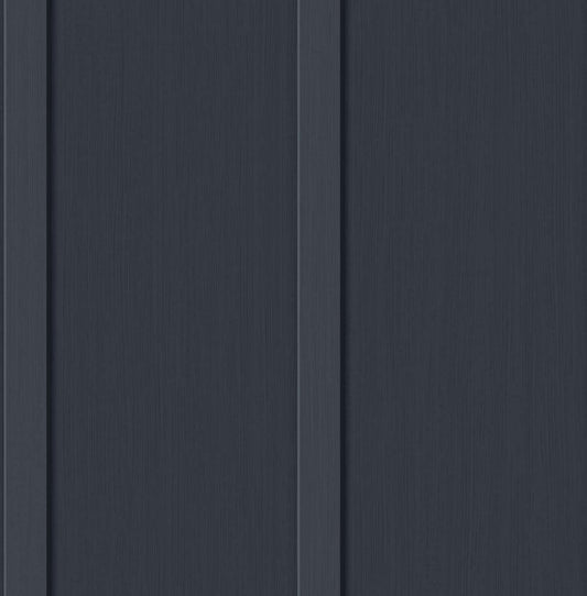 NW45202 NextWall NextWall Peel & Stick Wallpaper Faux Board & Batten Dark Blue