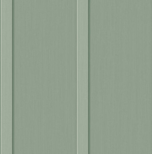 NW45204 NextWall NextWall Peel & Stick Wallpaper Faux Board & Batten Sage Green