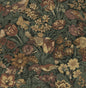 NW46008 NextWall NextWall Peel & Stick Wallpaper Bird Floral Mahogany & Graphite