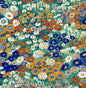 NW46106 NextWall NextWall Peel & Stick Wallpaper Floral Meadow Summer Glades & Terra Cotta