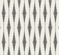 NW46410 NextWall NextWall Peel & Stick Wallpaper Striped Ikat Ebony & Linen