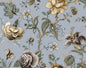 NW48609 NextWall NextWall Peel & Stick Wallpaper Sanibel Floral Trail Periwinkle