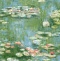 NW50002 NextWall NextWall Peel & Stick Wallpaper Lily Pond Olive & Sky Blue