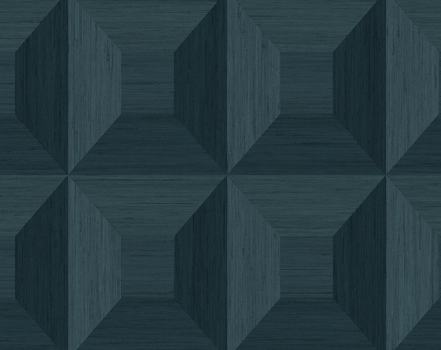 NW50302 NextWall NextWall Peel & Stick Wallpaper Quadrant Geo Denim Blue