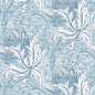 NW50702 NextWall NextWall Peel & Stick Wallpaper Floral Folly Blue Waterfall