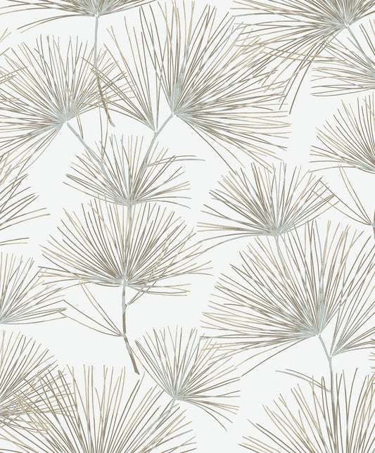 NW52107 NextWall NextWall Peel & Stick Wallpaper Pine Needles Cliffside