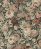 NW52407 NextWall NextWall Peel & Stick Wallpaper Rose Garden Dusty Mauve & Ash Grey
