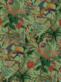 NW52804 NextWall NextWall Peel & Stick Wallpaper Tropical Canopy Seagreen