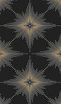 NW53000 NextWall NextWall Peel & Stick Wallpaper Stellar Geo Ebony