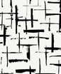 NW53300 NextWall NextWall Peel & Stick Wallpaper Crosshatch Abstract Ebony & Eggshell