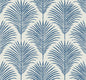 NW53802 NextWall NextWall Peel & Stick Wallpaper Grassland Palm Coastal Blue