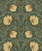 NW54204 NextWall NextWall Peel & Stick Wallpaper Pimpernel Garden Meadow Green & Amber