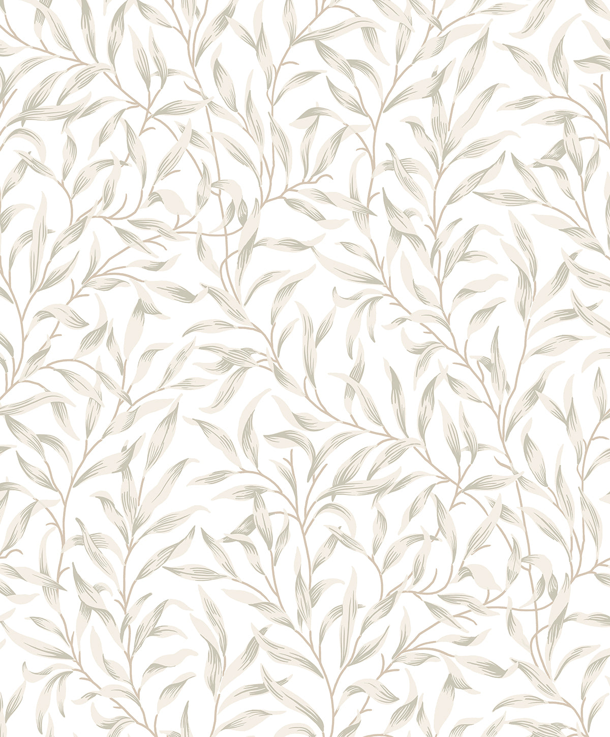 NW54706 NextWall NextWall Peel & Stick Wallpaper Willow Trail Neutral