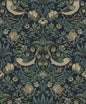 NW55402 NextWall NextWall Peel & Stick Wallpaper Strawberry Garden Blue