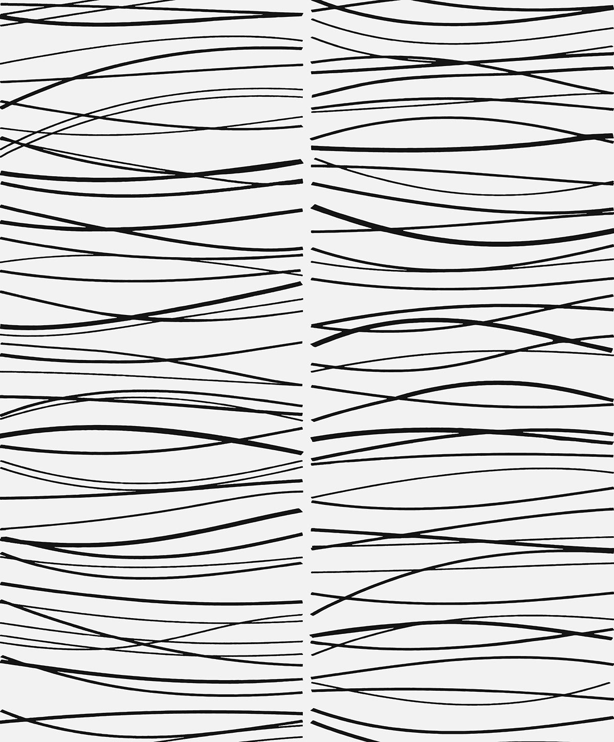 NW55600 NextWall NextWall Peel & Stick Wallpaper Wave Lines Black