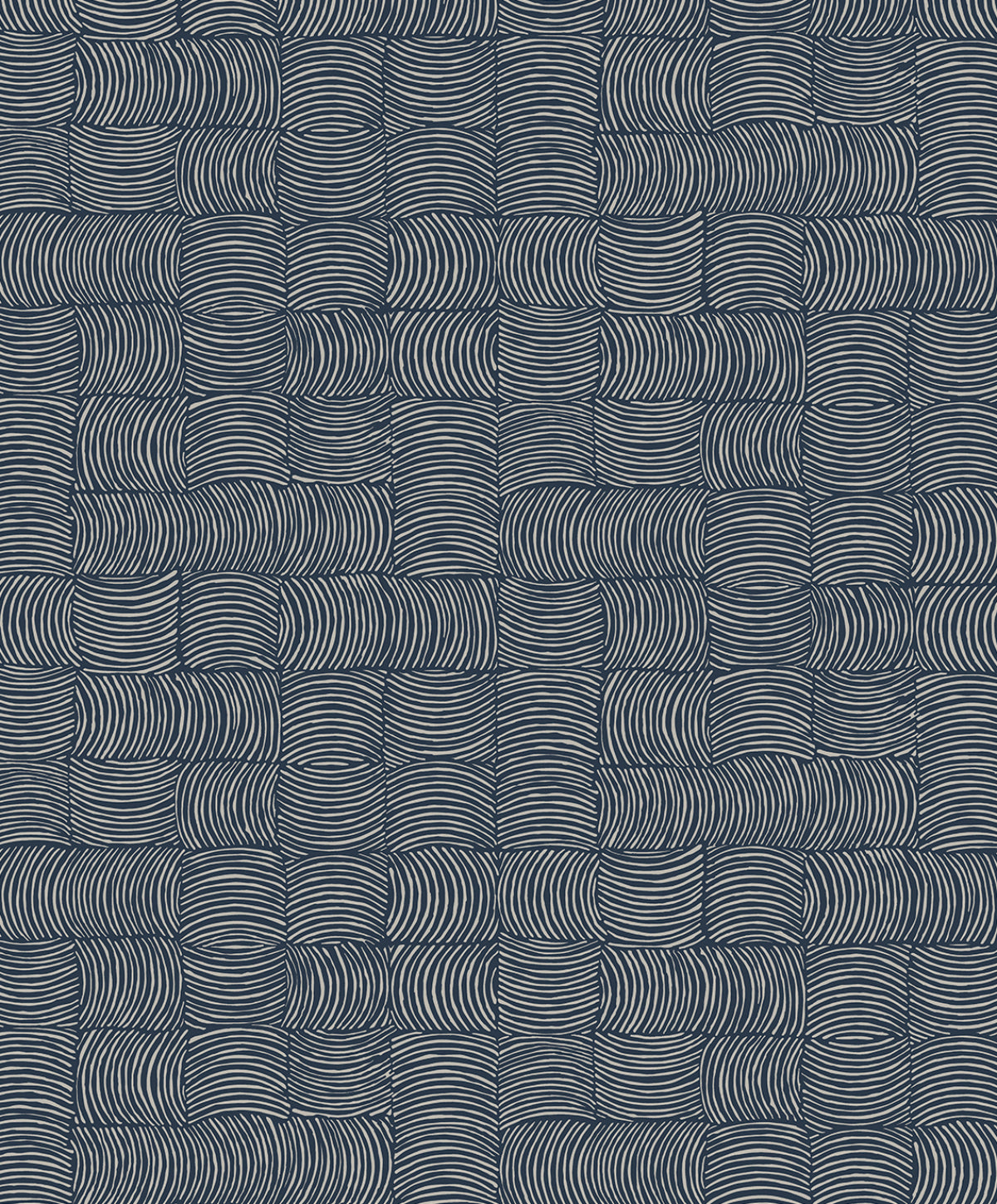 NW55902 NextWall NextWall Peel & Stick Wallpaper Organic Squares Blue Denim