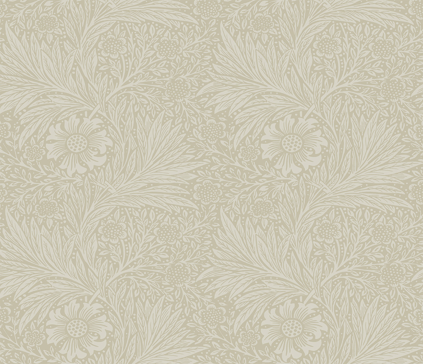 NW56405 NextWall NextWall Peel & Stick Wallpaper Marigold Garden Neutral